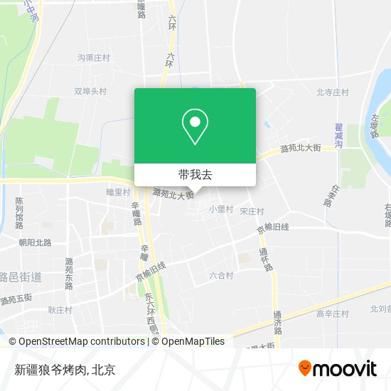 新疆狼爷烤肉地图