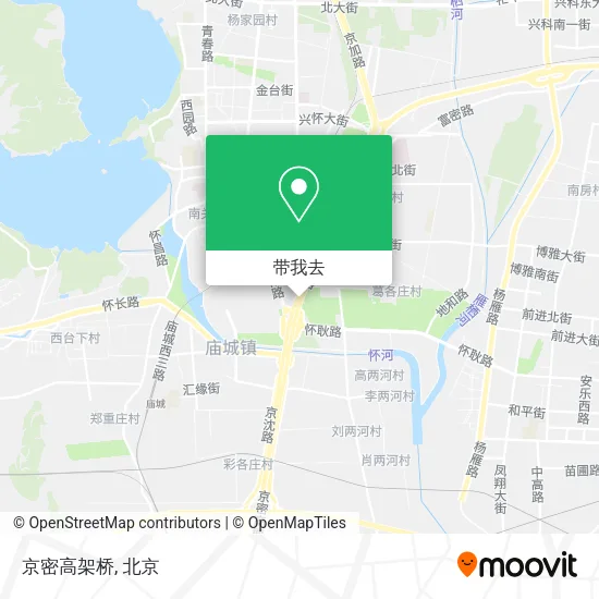 京密高架桥地图