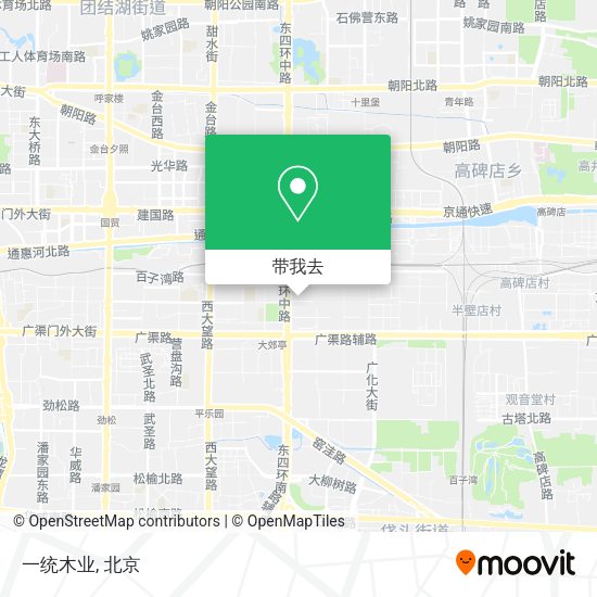 一统木业地图