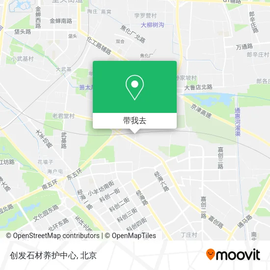 创发石材养护中心地图