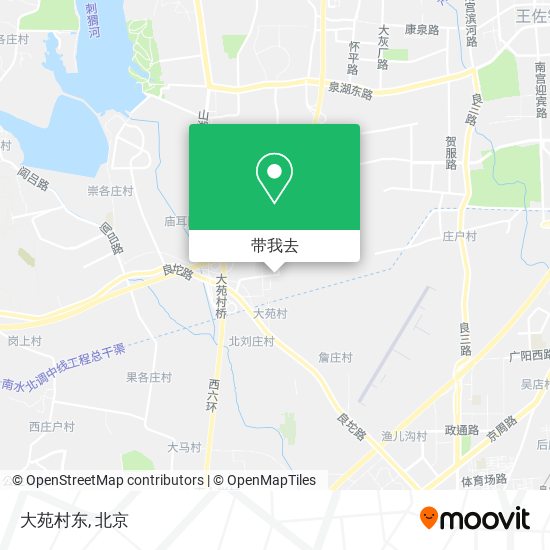 大苑村东地图
