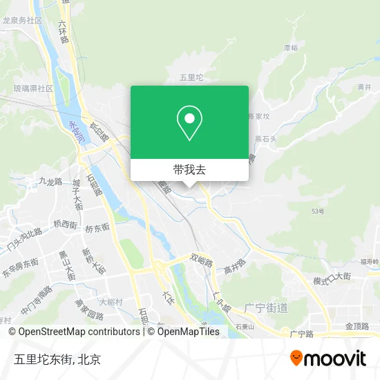 五里坨东街地图