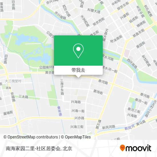 南海家园二里-社区居委会地图