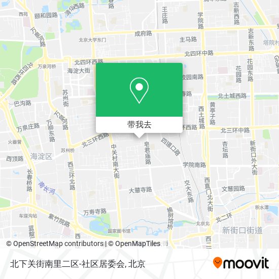 北下关街南里二区-社区居委会地图