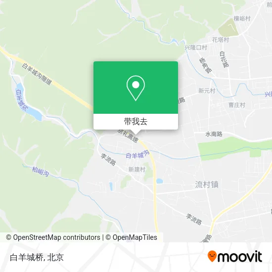 白羊城桥地图