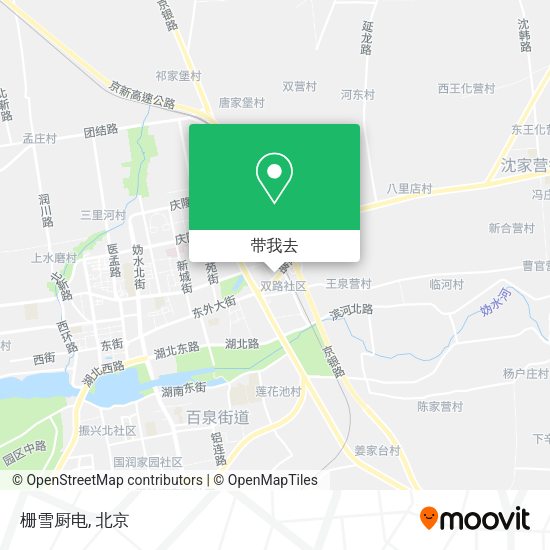 栅雪厨电地图