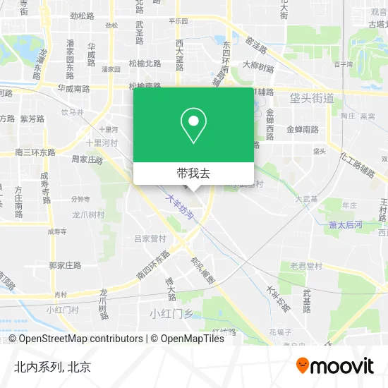 北内系列地图