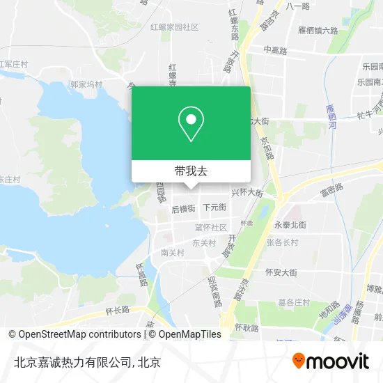 北京嘉诚热力有限公司地图