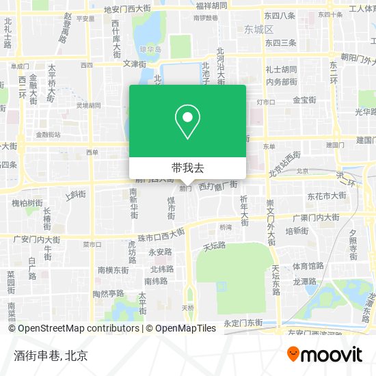 酒街串巷地图