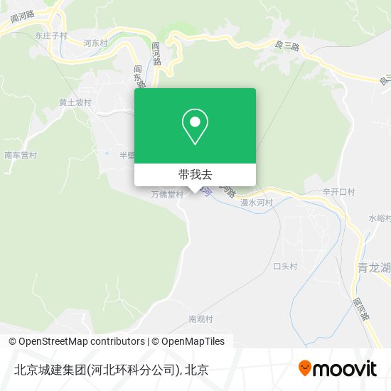 北京城建集团(河北环科分公司)地图