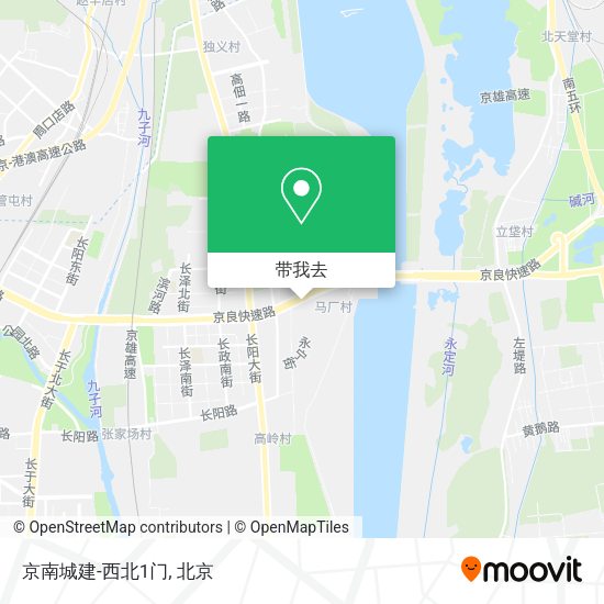 京南城建-西北1门地图