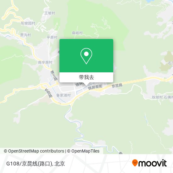 G108/京昆线(路口)地图
