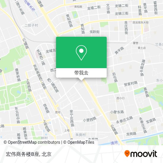 宏伟商务楼B座地图