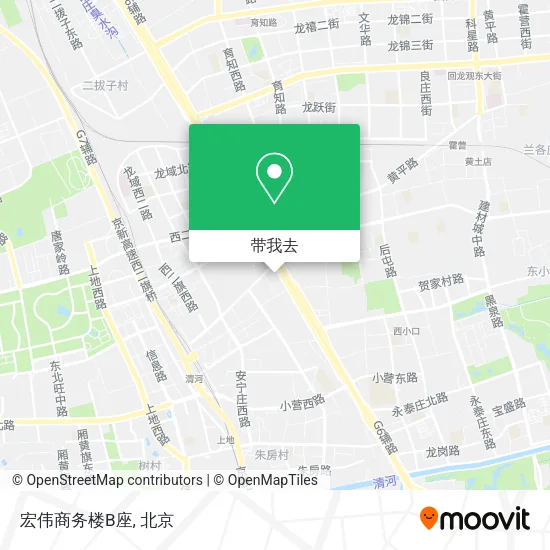 宏伟商务楼B座地图