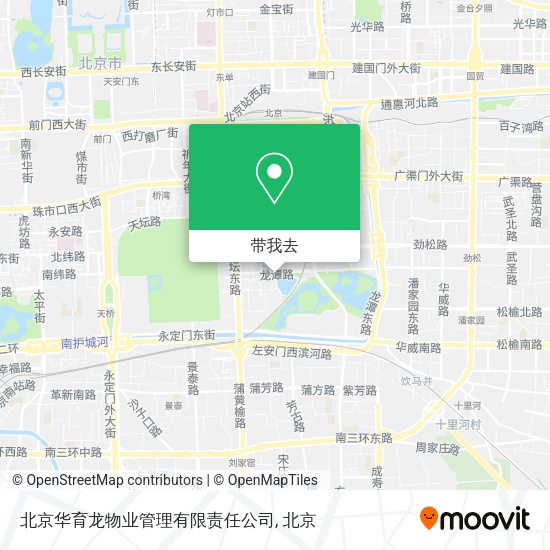 北京华育龙物业管理有限责任公司地图