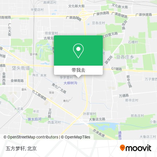 五方梦轩地图