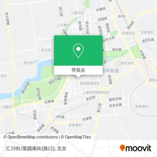 汇川街/菜园南街(路口)地图