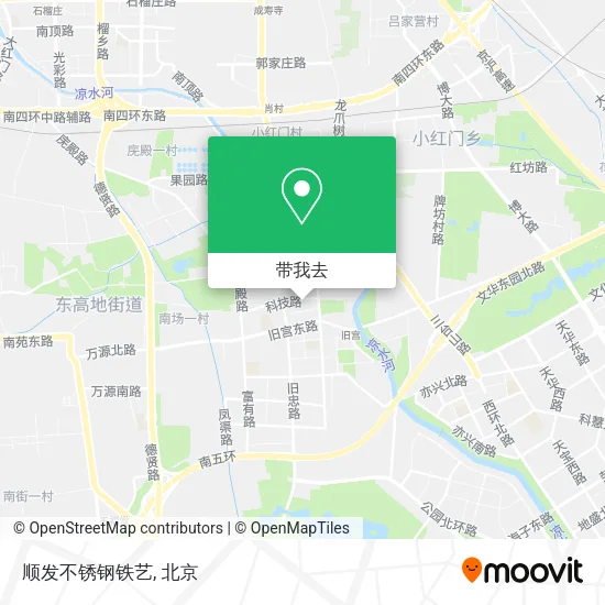 顺发不锈钢铁艺地图