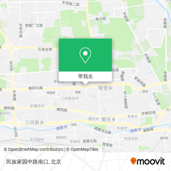 民族家园中路南口地图