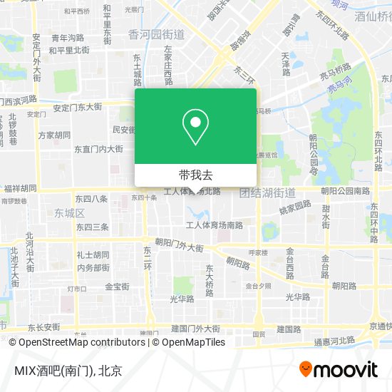 MIX酒吧(南门)地图