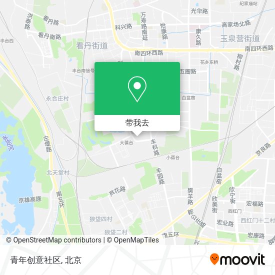 青年创意社区地图