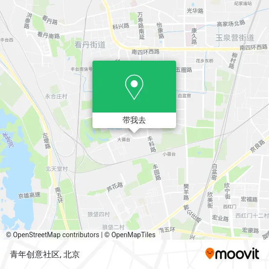 青年创意社区地图