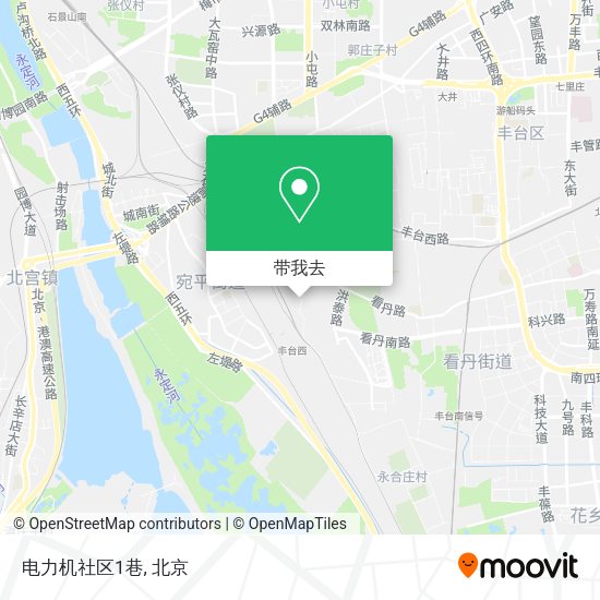 电力机社区1巷地图