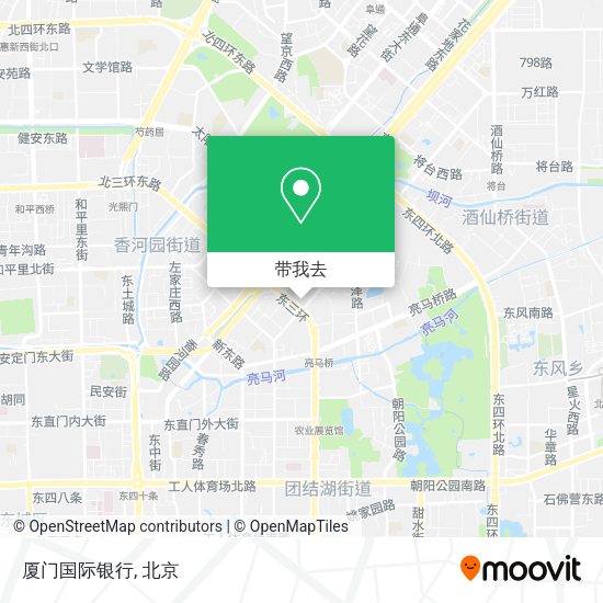 厦门国际银行地图