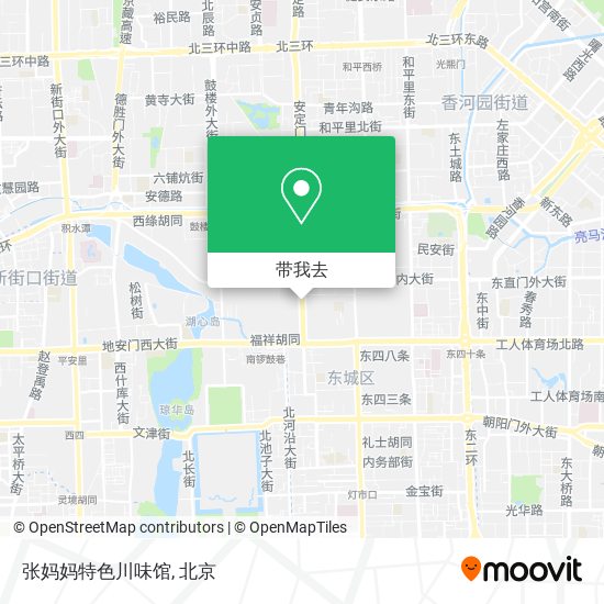 张妈妈特色川味馆地图