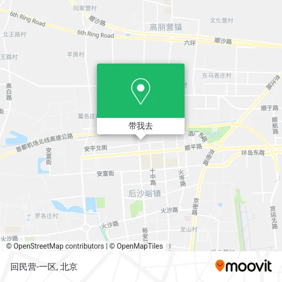 回民营-一区地图