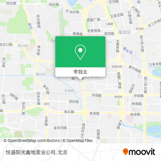 恒盛阳光鑫地置业公司地图