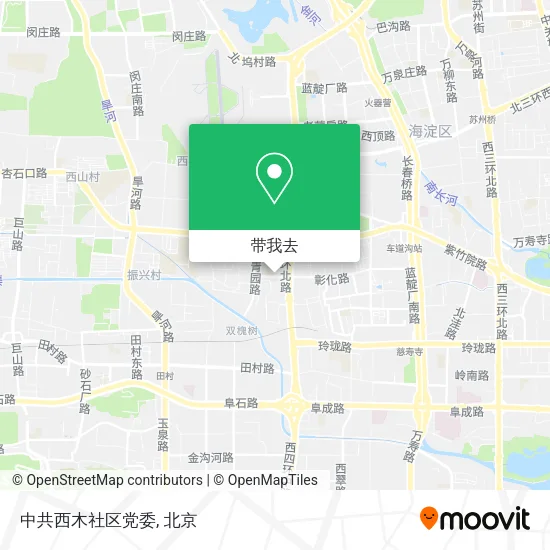 中共西木社区党委地图