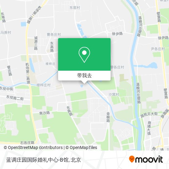 蓝调庄园国际婚礼中心-B馆地图