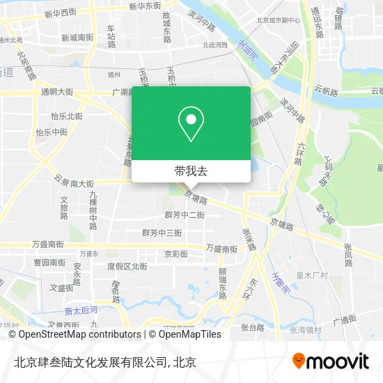 北京肆叁陆文化发展有限公司地图