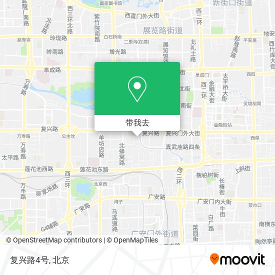 复兴路4号地图