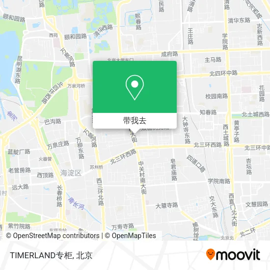 TIMERLAND专柜地图