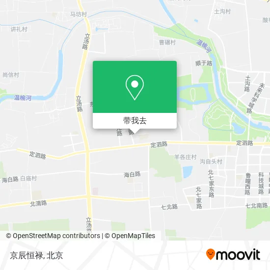 京辰恒禄地图