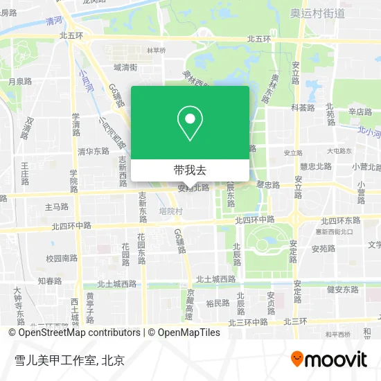 雪儿美甲工作室地图