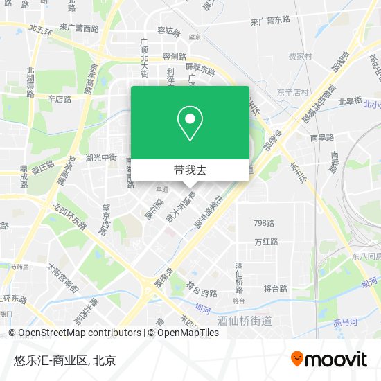 悠乐汇-商业区地图