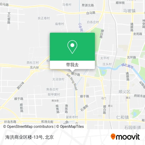 海洪商业区楼-13号地图