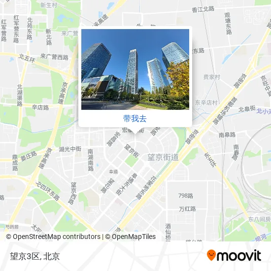 望京3区地图