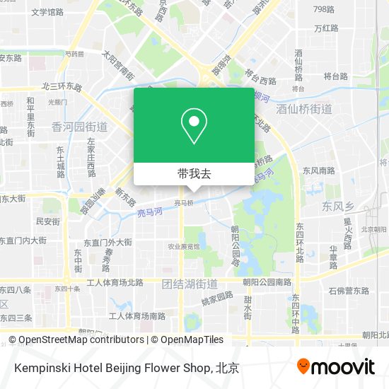 Kempinski Hotel Beijing Flower Shop地图