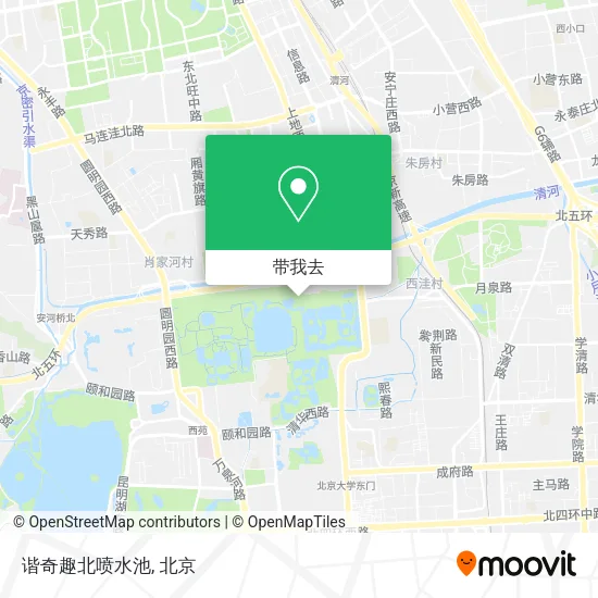 谐奇趣北喷水池地图