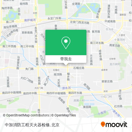 中加消防工程灭火器检修地图