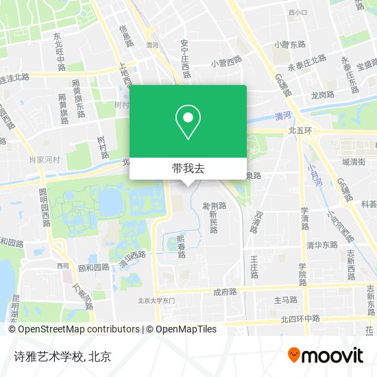诗雅艺术学校地图