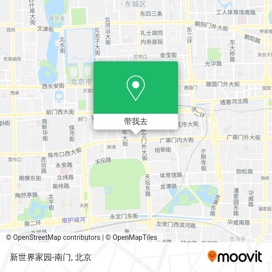 新世界家园-南门地图