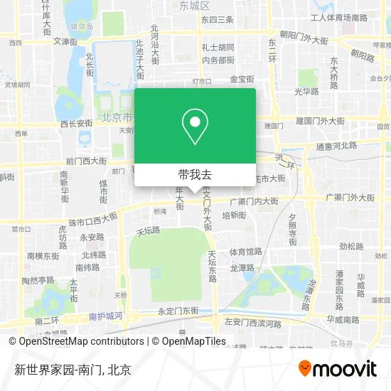 新世界家园-南门地图