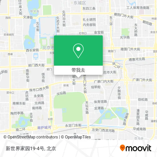 新世界家园19-4号地图