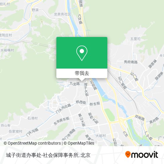 城子街道办事处-社会保障事务所地图