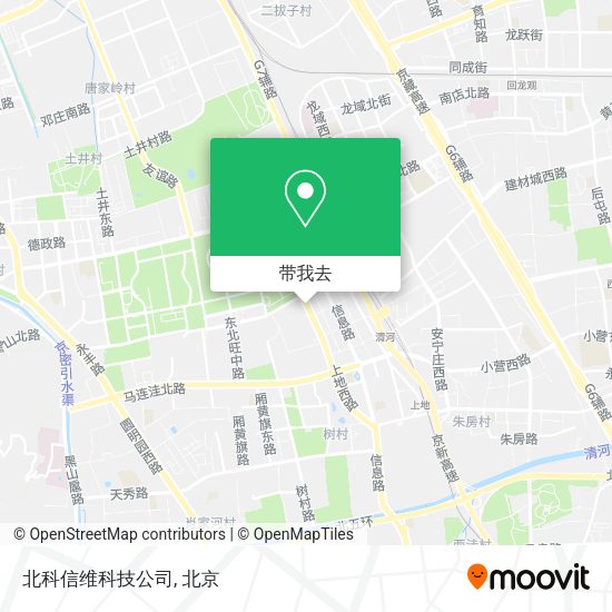 北科信维科技公司地图
